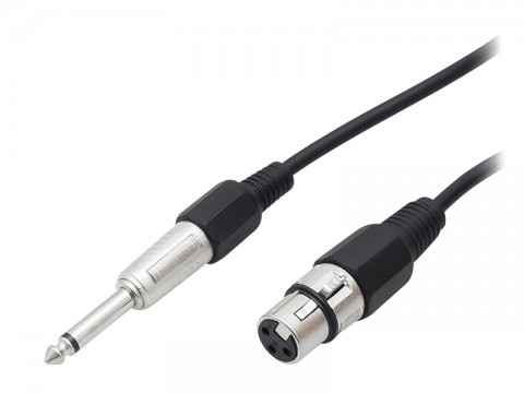 Laidas 6.3mm mono - XLR (K-L) 10m 